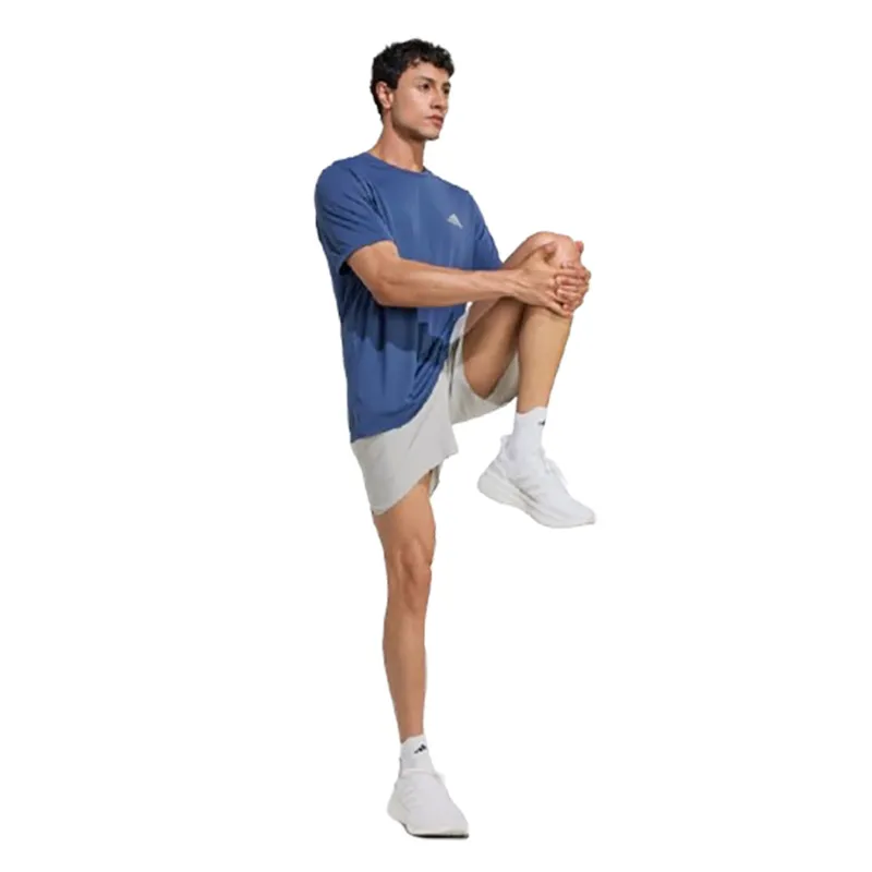 Adidas Men's adi365 Run Essentials Tee Tech Indigo-3