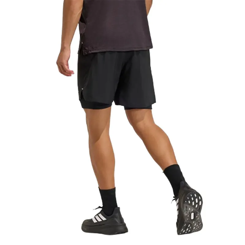 Adidas Men's adi365 Running Essentials 2in1 Shorts Black-2