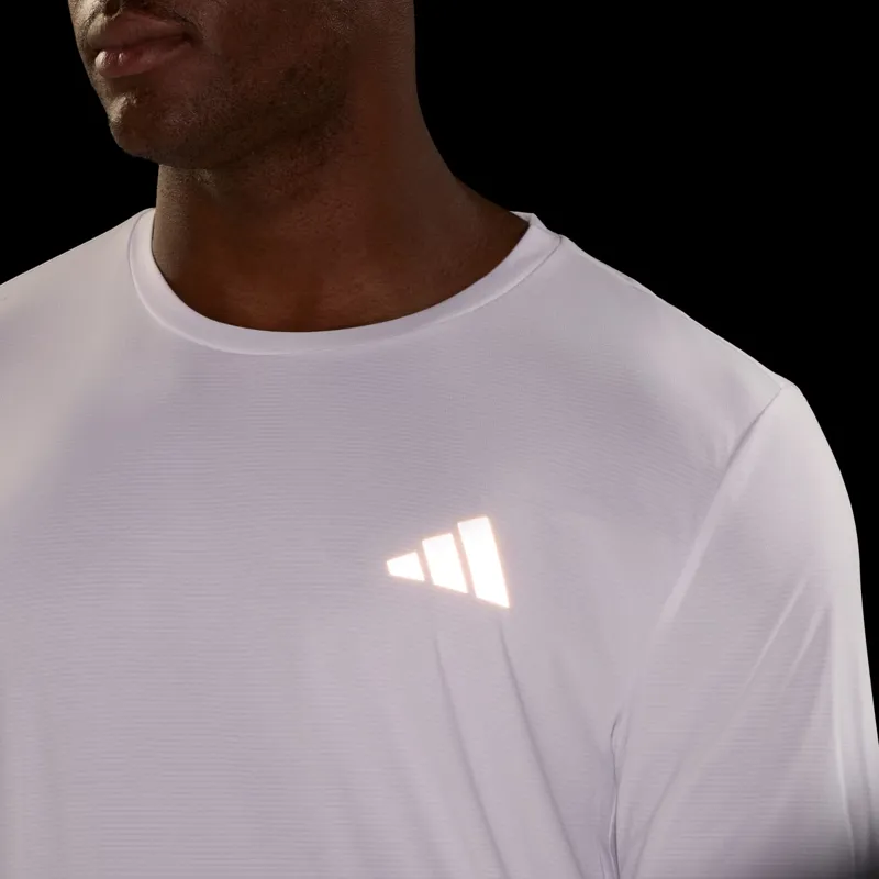 Adidas Men's adi365 Running Essentials Longsleeve Top White-7