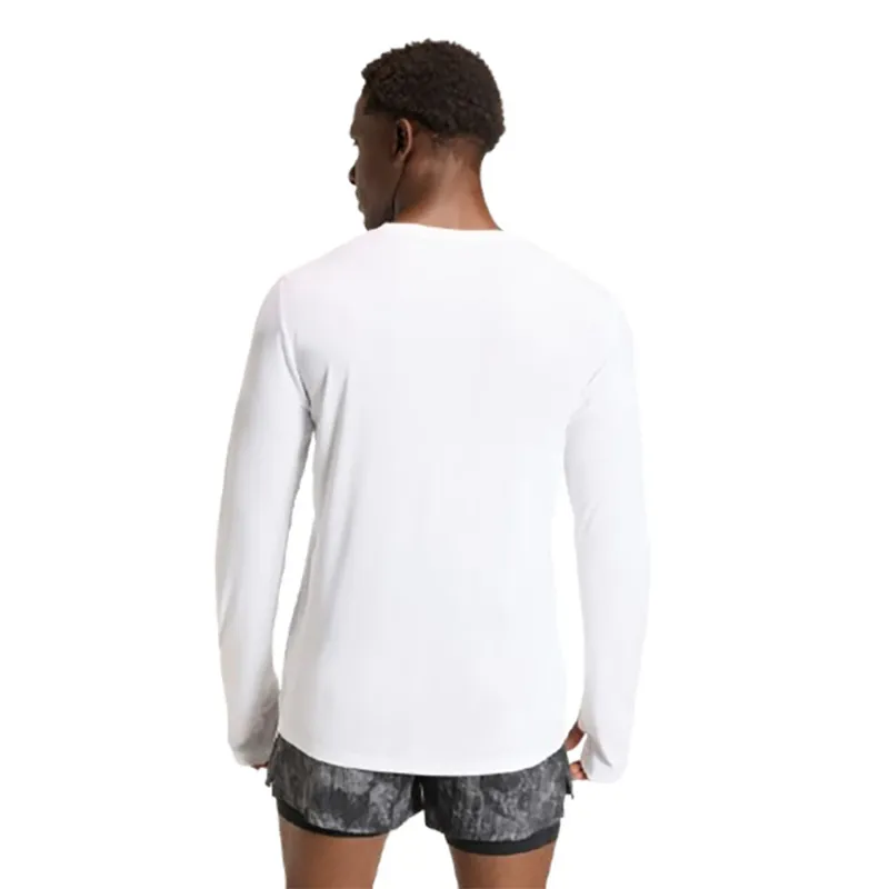 Adidas Men's adi365 Running Essentials Longsleeve Top White-2