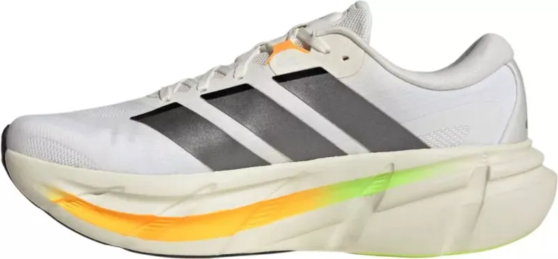 Adidas Men's Adistar 5 Cloud White/Iron Metallic/Lucid Tangerine-1