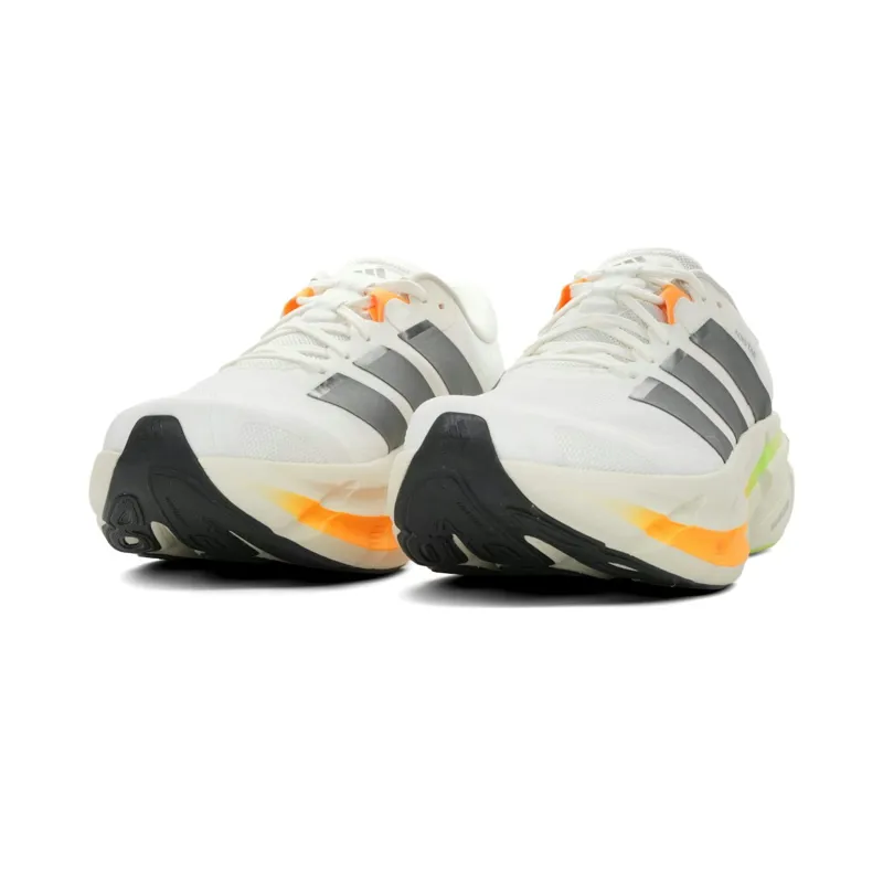 Adidas Men's Adistar 5 Cloud White/Iron Metallic/Lucid Tangerine-3