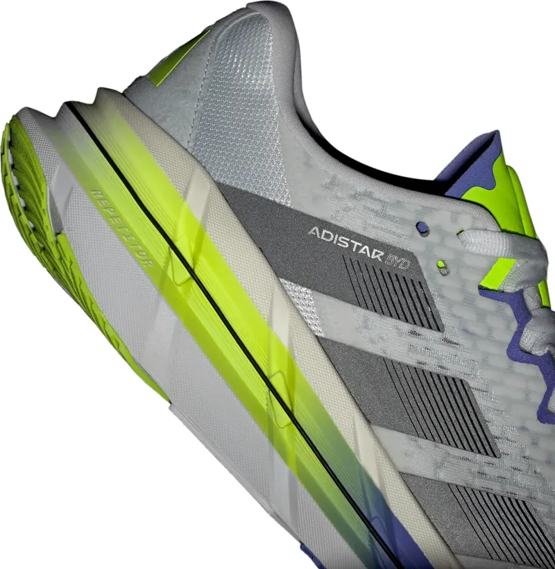 Adidas Men's Adistar BYD Cloud White/Lucid Lemon/Core Black-7