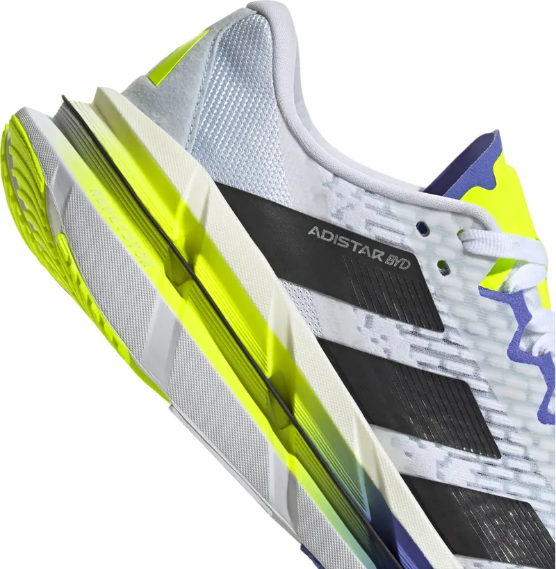 Adidas Men's Adistar BYD Cloud White/Lucid Lemon/Core Black-6