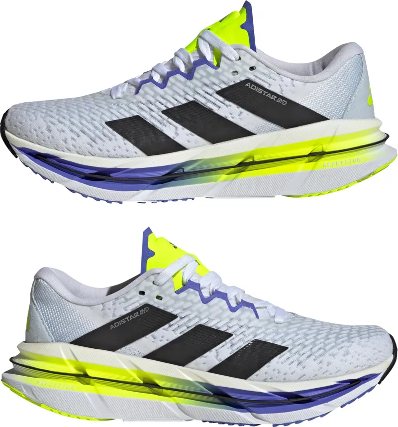Adidas Men's Adistar BYD Cloud White/Lucid Lemon/Core Black-5