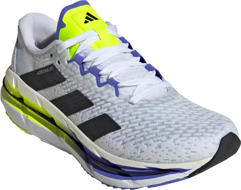 Adidas Men's Adistar BYD Cloud White/Lucid Lemon/Core Black-3