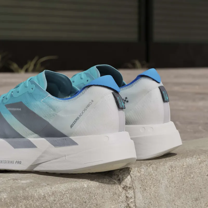 Adidas Men's Adizero Adios Pro 4 Aqua/Iron/Green-9