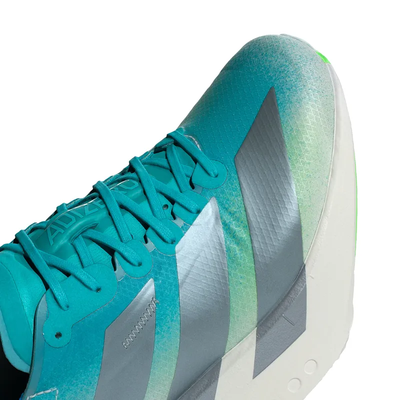 Adidas Men's Adizero Adios Pro 4 Aqua/Iron/Green-6