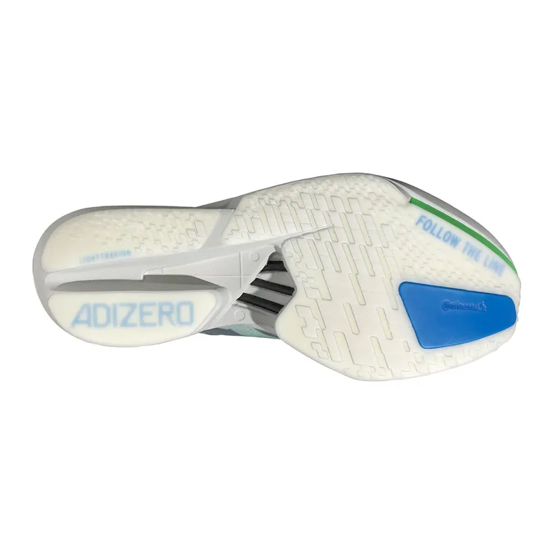 Adidas Men's Adizero Adios Pro 4 Aqua/Iron/Green-5
