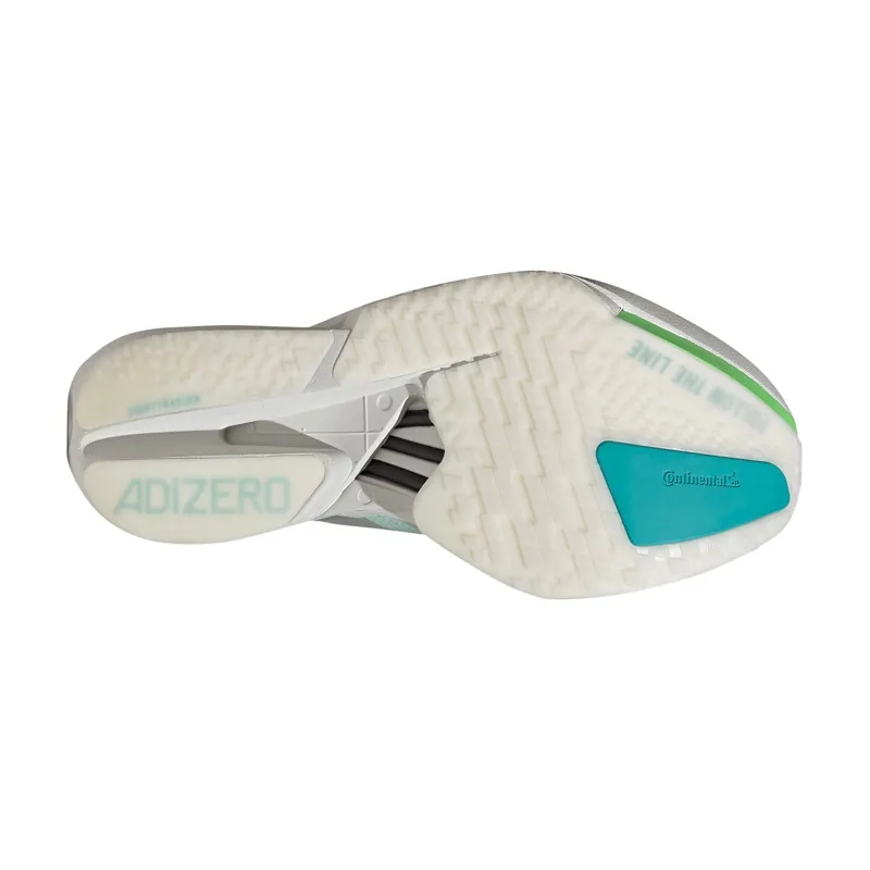 Adidas Men's Adizero Adios Pro 4 Aqua/Silver/Green-5
