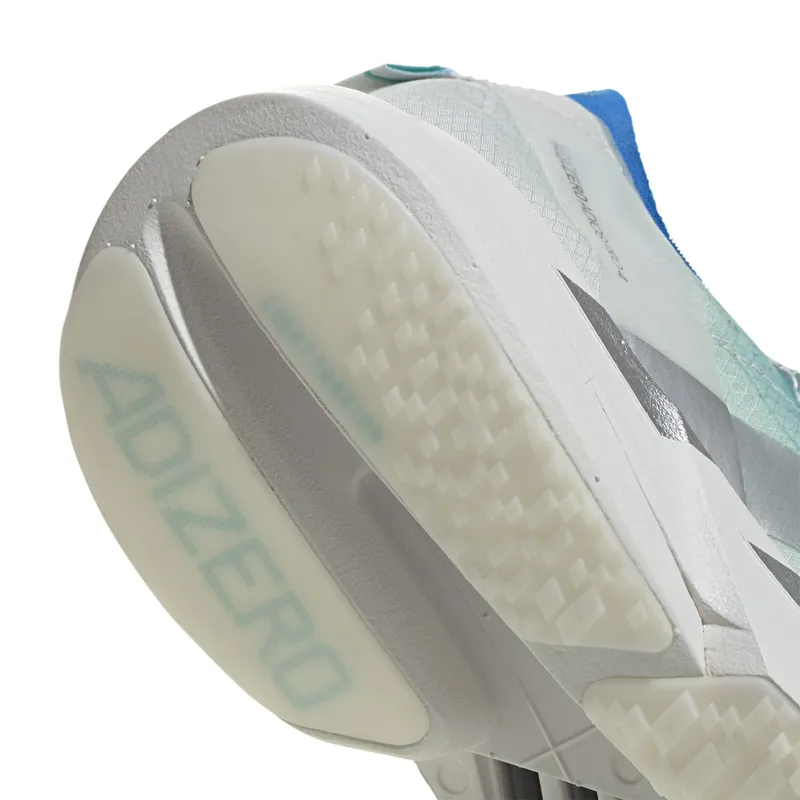 Adidas Men's Adizero Adios Pro 4 Aqua/Silver/Green-6
