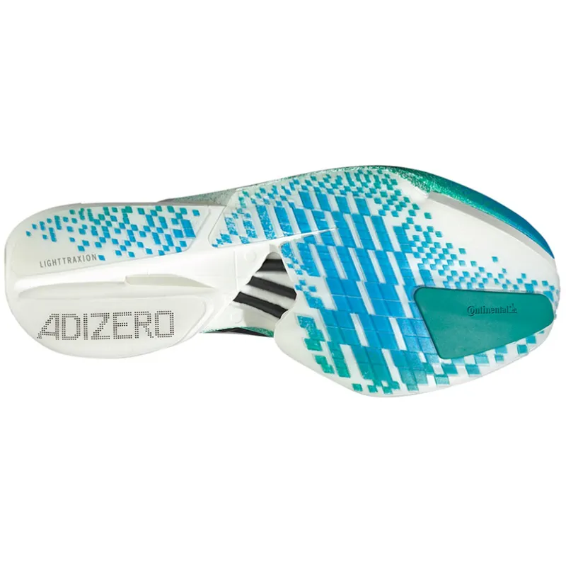 Adidas Men's Adizero Adios Pro 4 Black/Silver/Green-5