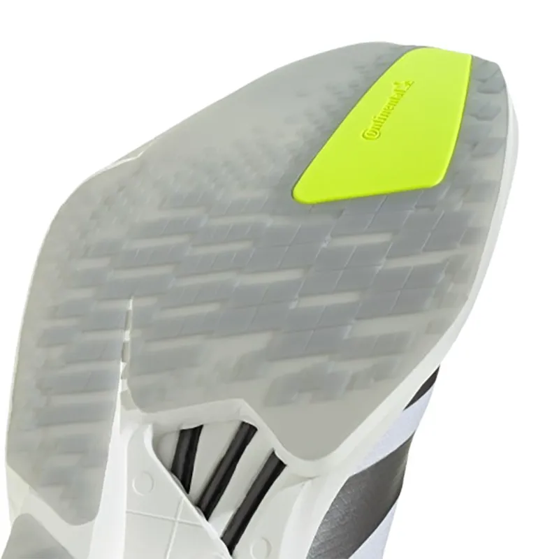 Adidas Men's Adizero Adios Pro 4 Cloud White/Iron Metallic/Solar Yellow-5