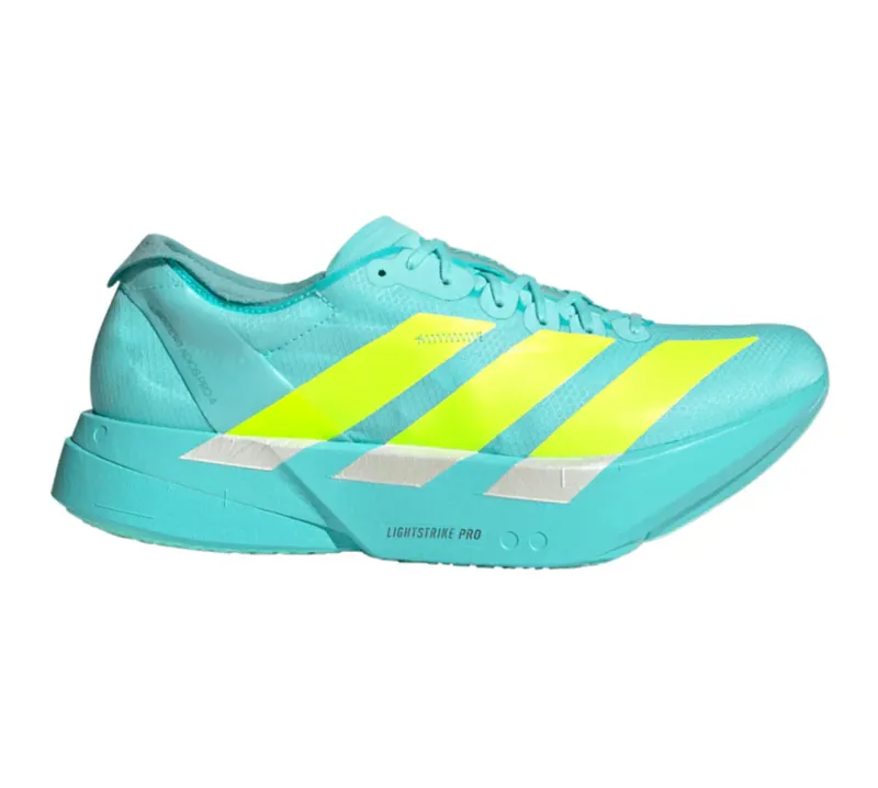 Adidas Men's Adizero Adios Pro 4 Flash Aqua/Lucid Lemon/Mint Ton