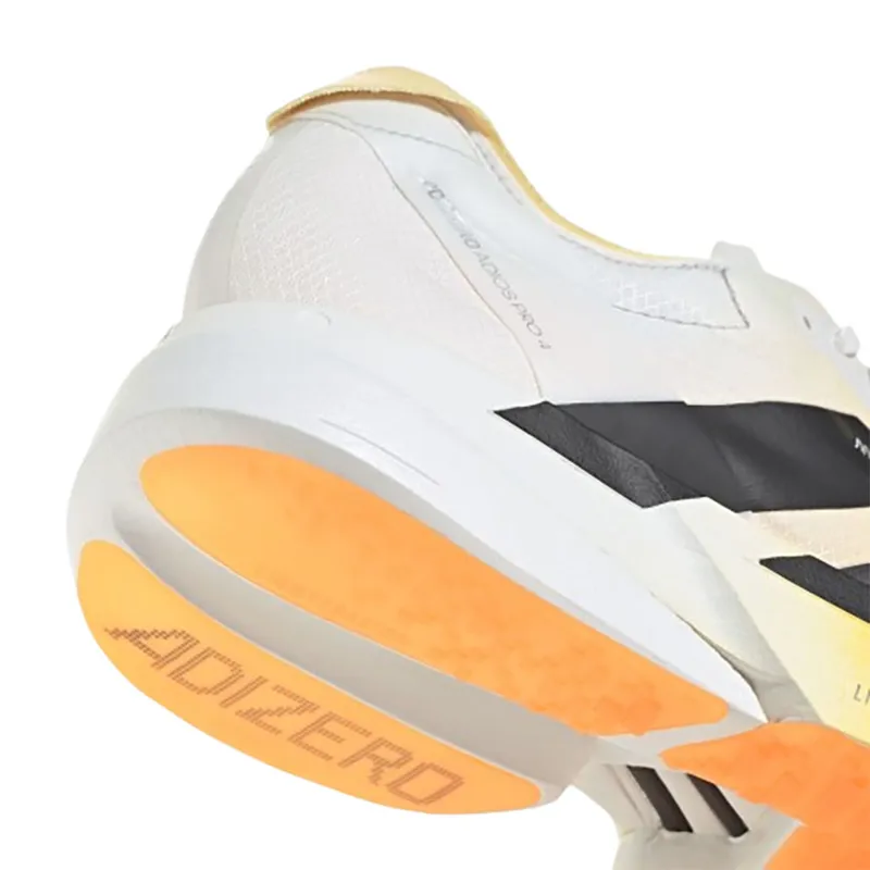 Adidas Men's Adizero Adios Pro 4 Lucid Tangerine/Core Black/Crystal White-6