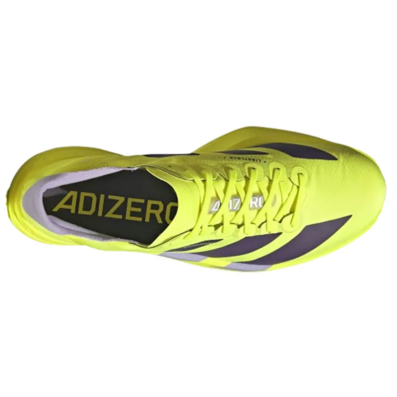 Adidas Men's Adizero Adios Pro 4 Solar Yellow/Aurora Plum/Powder Plum-5