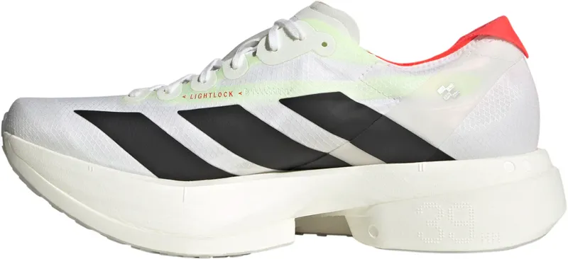 Adidas Men's Adizero Adios Pro 4 White/Black/Silver-1