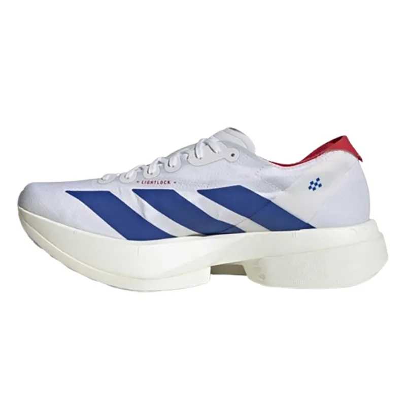 Adidas Men's Adizero Adios Pro 4 White/Blue/Ruby-1