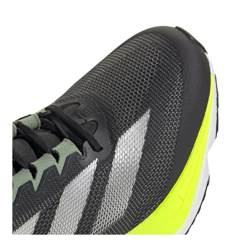 Adidas Men's Adizero Boston 12 Black/Silver/Green-5