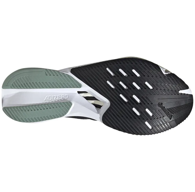 Adidas Men's Adizero Boston 12 Black/Silver/Green-3