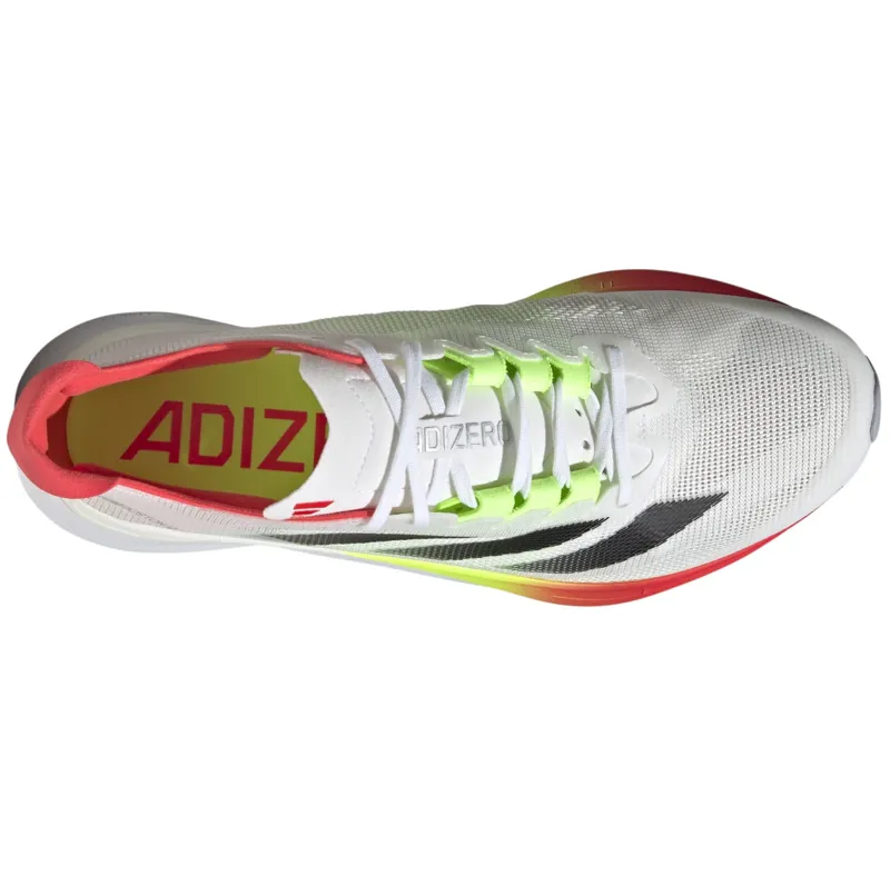 Adidas Men's Adizero Boston 12 White/Black/Red-4
