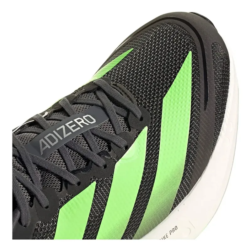 Adidas Men's Adizero Boston 13 Core Black/Lime Burst/Energy Ink-6