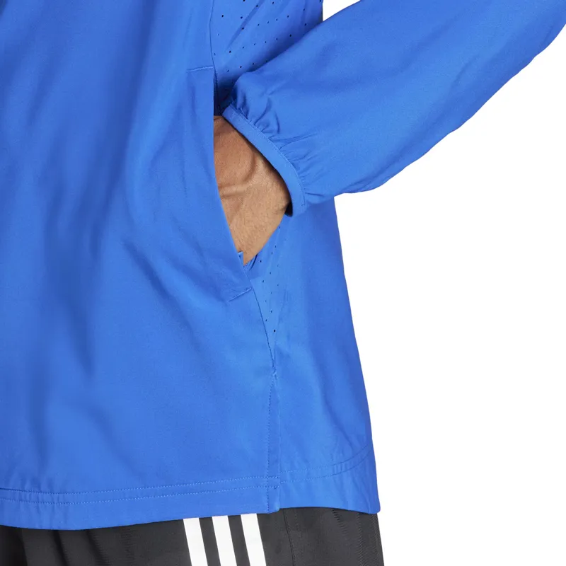 Adidas Men's Adizero Essentials Jacket Royal-5