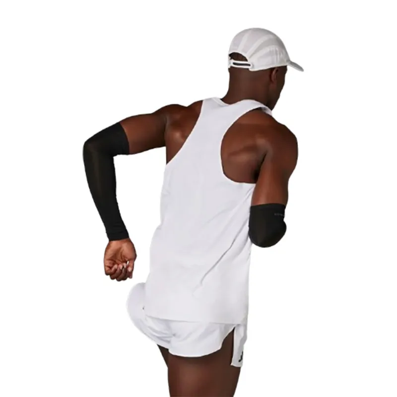 Adidas Men's Adizero Essentials Singlet White-2