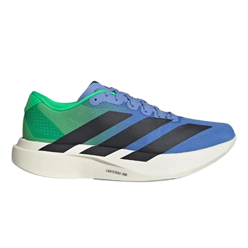 Adidas Men's Adizero Evo SL Woven Blue Fusion/Night Grey/Solar Lime