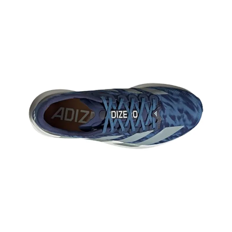 Adidas Men's Adizero Evo SL Woven Tech Indigo/Wonder Sage/Dusky Ink-7