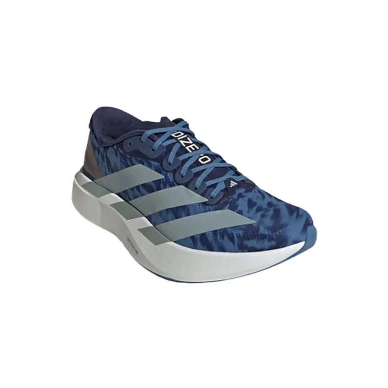 Adidas Men's Adizero Evo SL Woven Tech Indigo/Wonder Sage/Dusky Ink-3