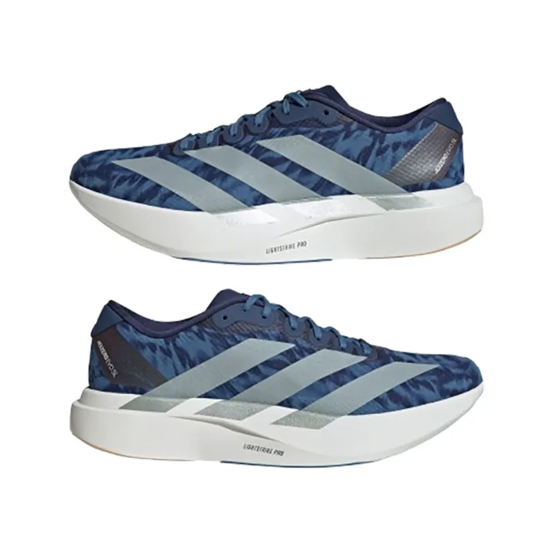 Adidas Men's Adizero Evo SL Woven Tech Indigo/Wonder Sage/Dusky Ink-2
