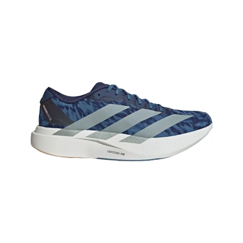 Adidas Men's Adizero Evo SL Woven Tech Indigo/Wonder Sage/Dusky Ink