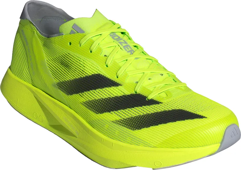 Adidas Men's Adizero Takumi Sen 10 Lucid Lemon/Core Black/Halo Silver-2