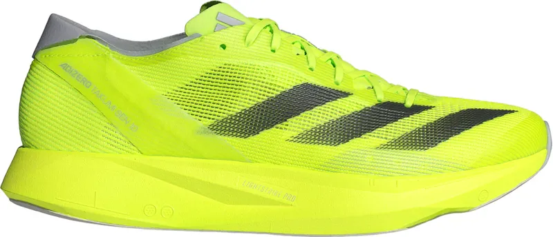 Adidas Men's Adizero Takumi Sen 10 Lucid Lemon/Core Black/Halo Silver