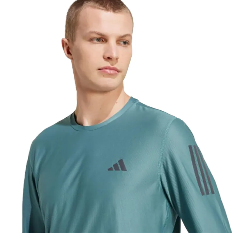 Adidas Men's OTR Long Sleeve Preloved Teal-4