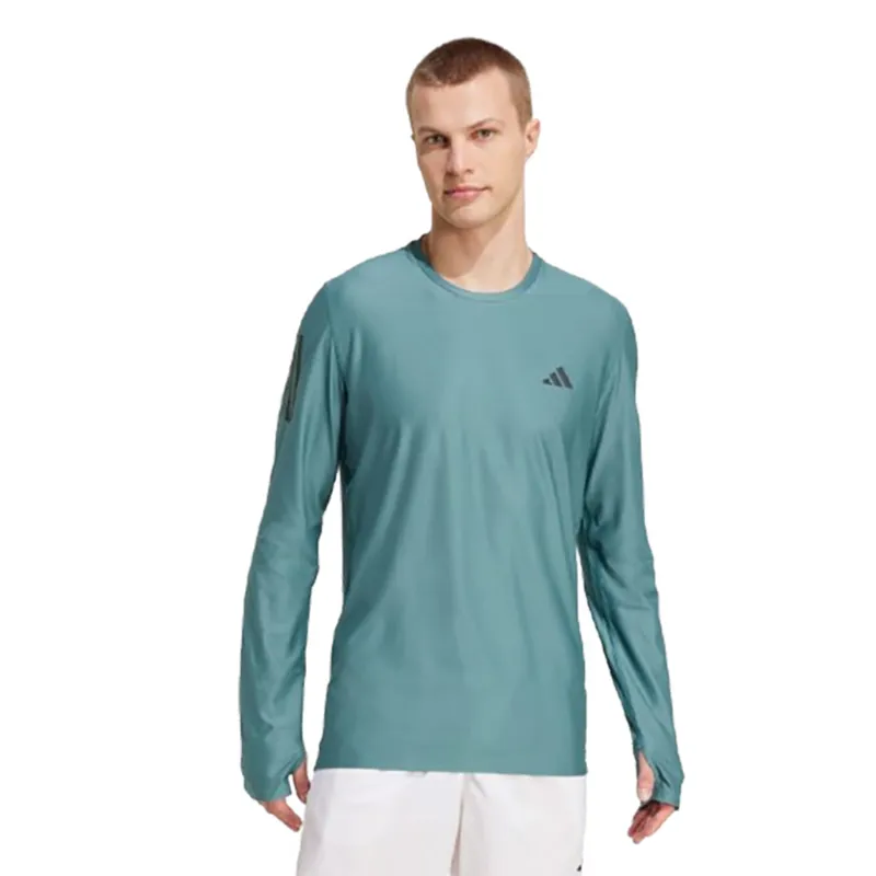 Adidas Men's OTR Long Sleeve Preloved Teal-1