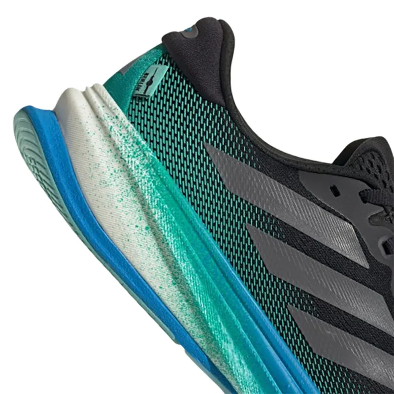 Adidas Men's Supernova Rise 2 Black/Green-8