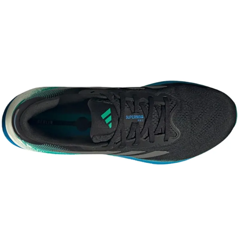 Adidas Men's Supernova Rise 2 Black/Green-5