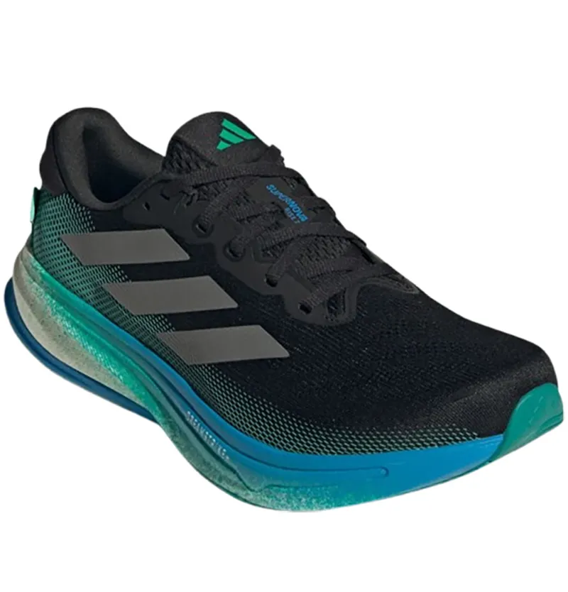 Adidas Men's Supernova Rise 2 Black/Green-3
