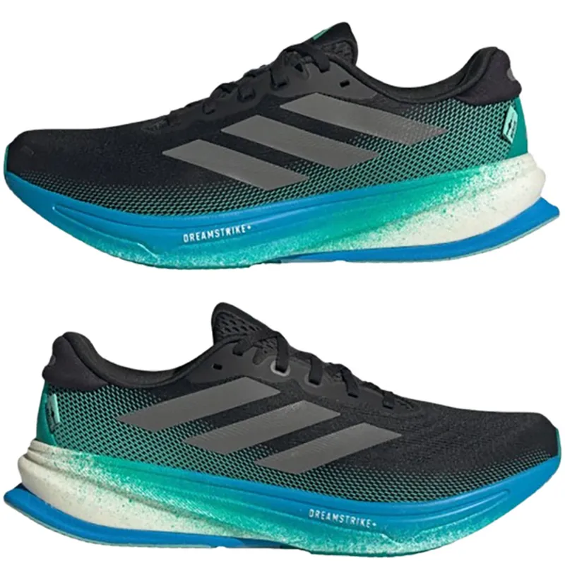 Adidas Men's Supernova Rise 2 Black/Green-2
