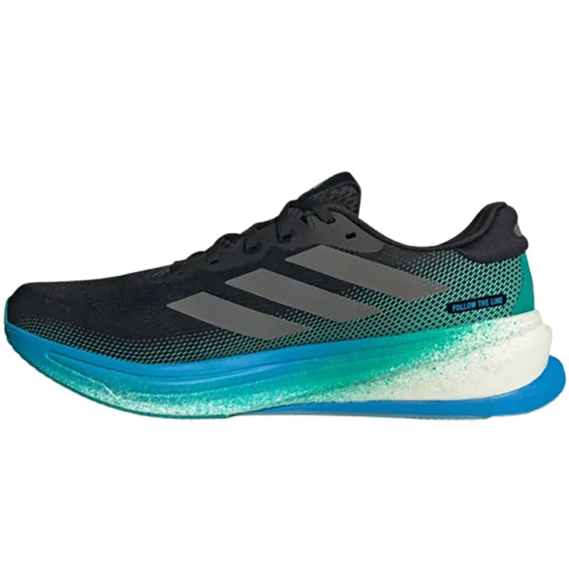 Adidas Men's Supernova Rise 2 Black/Green-1