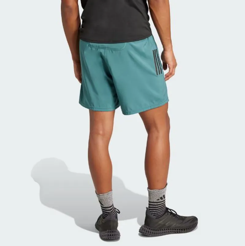 Adidas Own The Run Shorts in Preloved Teal-1