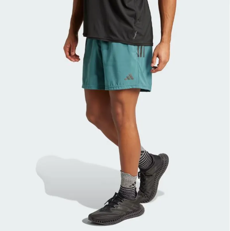 Adidas Own The Run Shorts in Preloved Teal