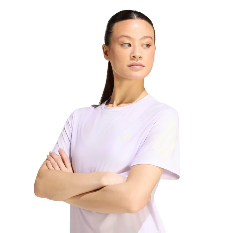 Adidas Women's adi365 Climacool T-Shirt Frozen Purple/White-3