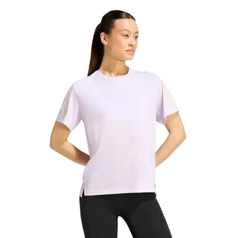Adidas Women's adi365 Climacool T-Shirt Frozen Purple/White-1