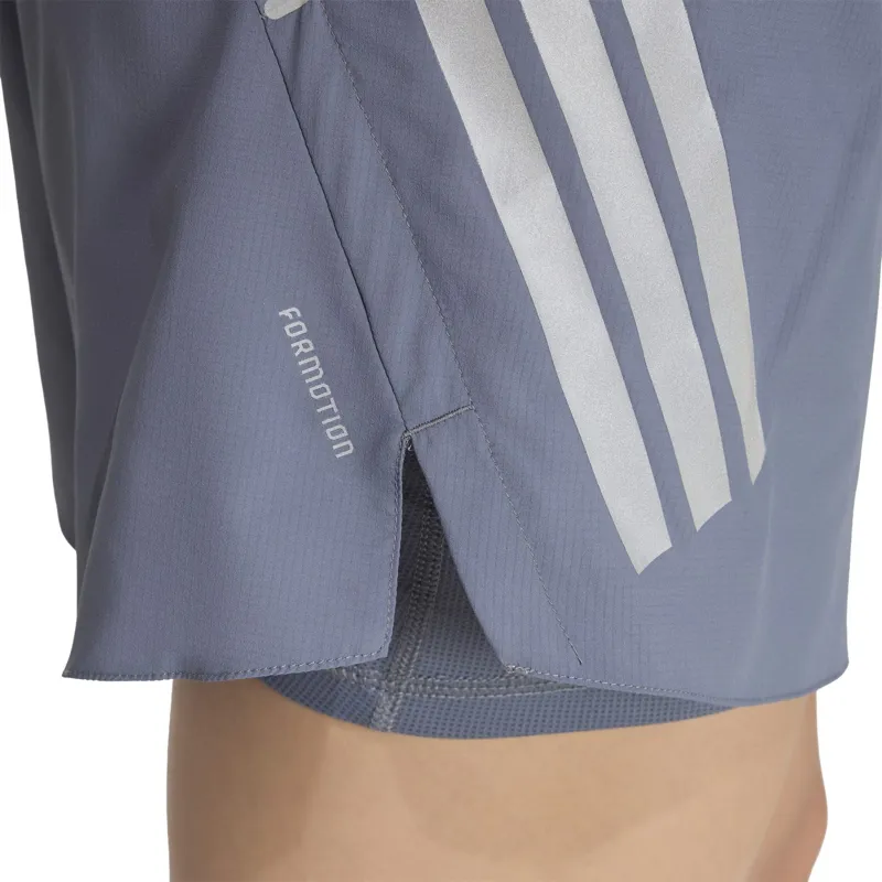 Adidas Women's adi365 Formotion 2in1 Shorts Onyx/Reflex Silver-5