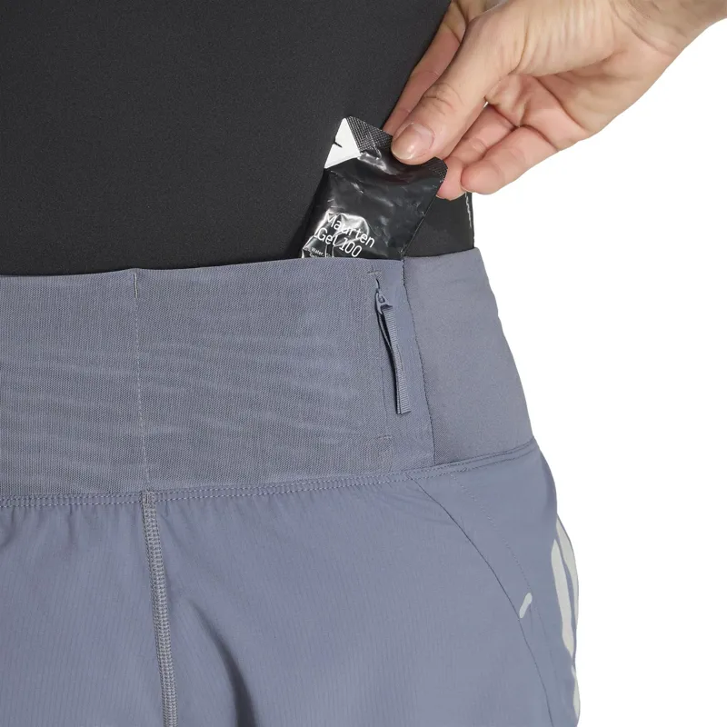 Adidas Women's adi365 Formotion 2in1 Shorts Onyx/Reflex Silver-4
