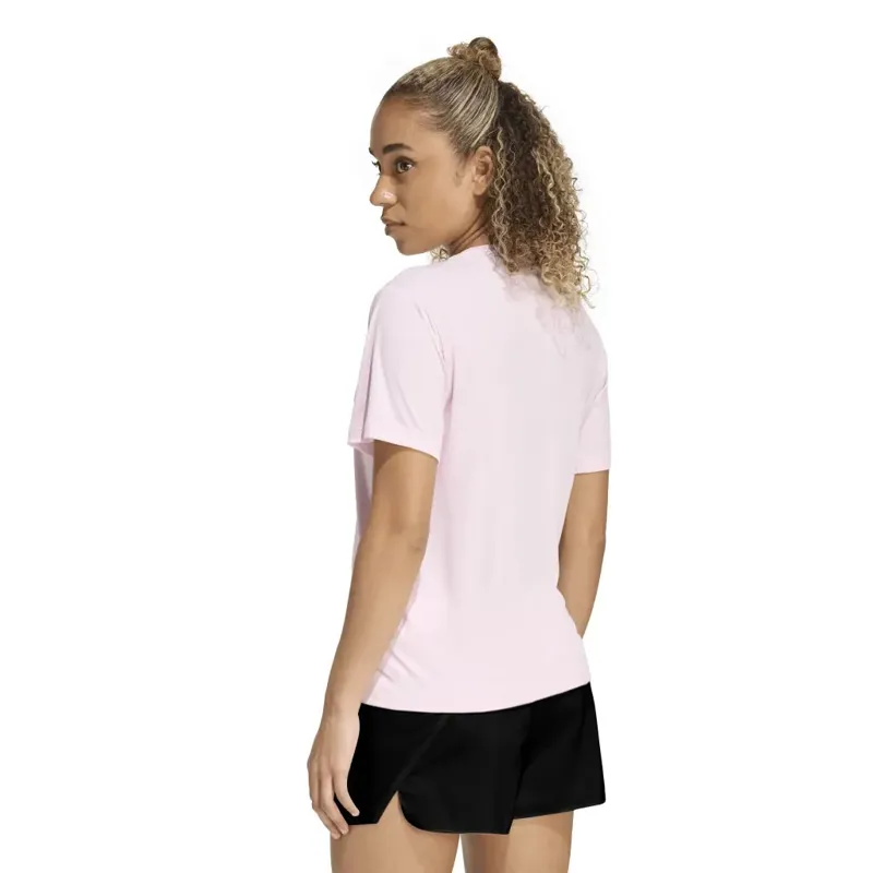 Adidas Women's adi365 Running Essentials T-Shirt Pink-2