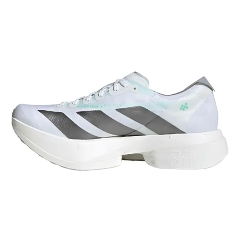 Adidas Women's Adizero Adios Pro 4 Cloud White/Iron Metallic/Pulse Mint-1